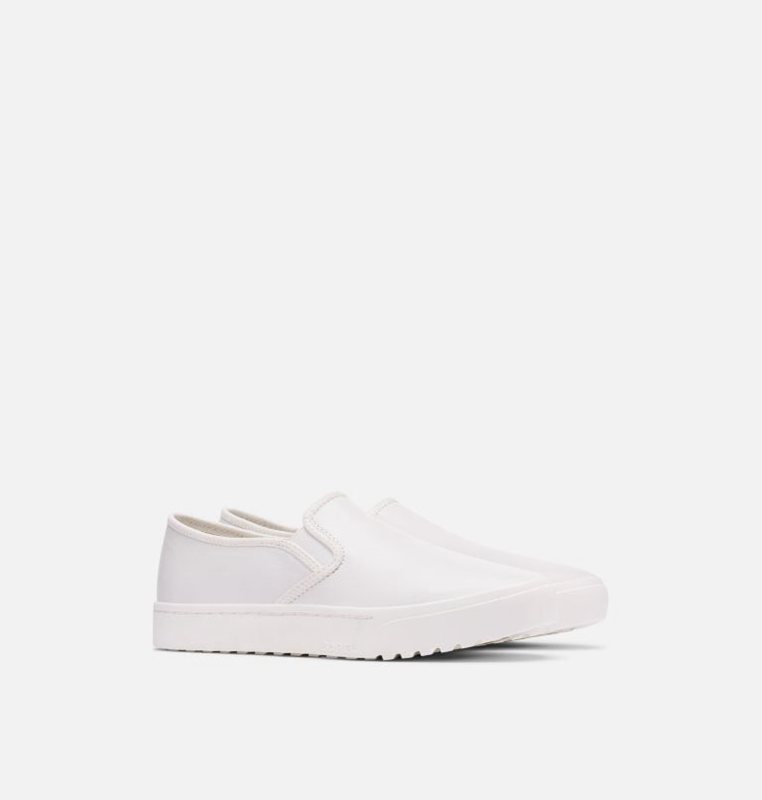 Womens Slip-On White - Sorel Campsneak™ Low - 154-KNMSIY